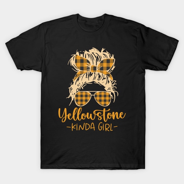 Yellowstone Kinda Girl T-Shirt by Etopix